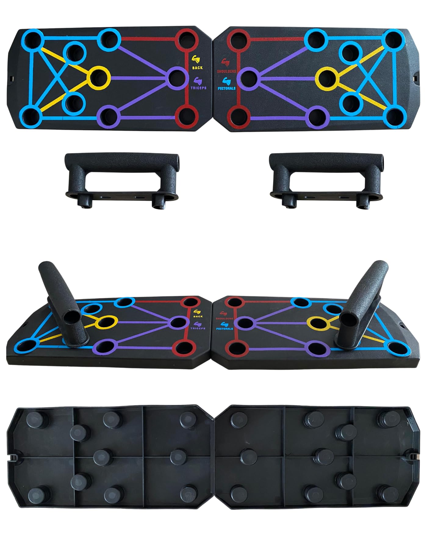 Şınav Tahtası Çalışma Platformu Aleti Barları Fitness Spor Push-up Kondisyon