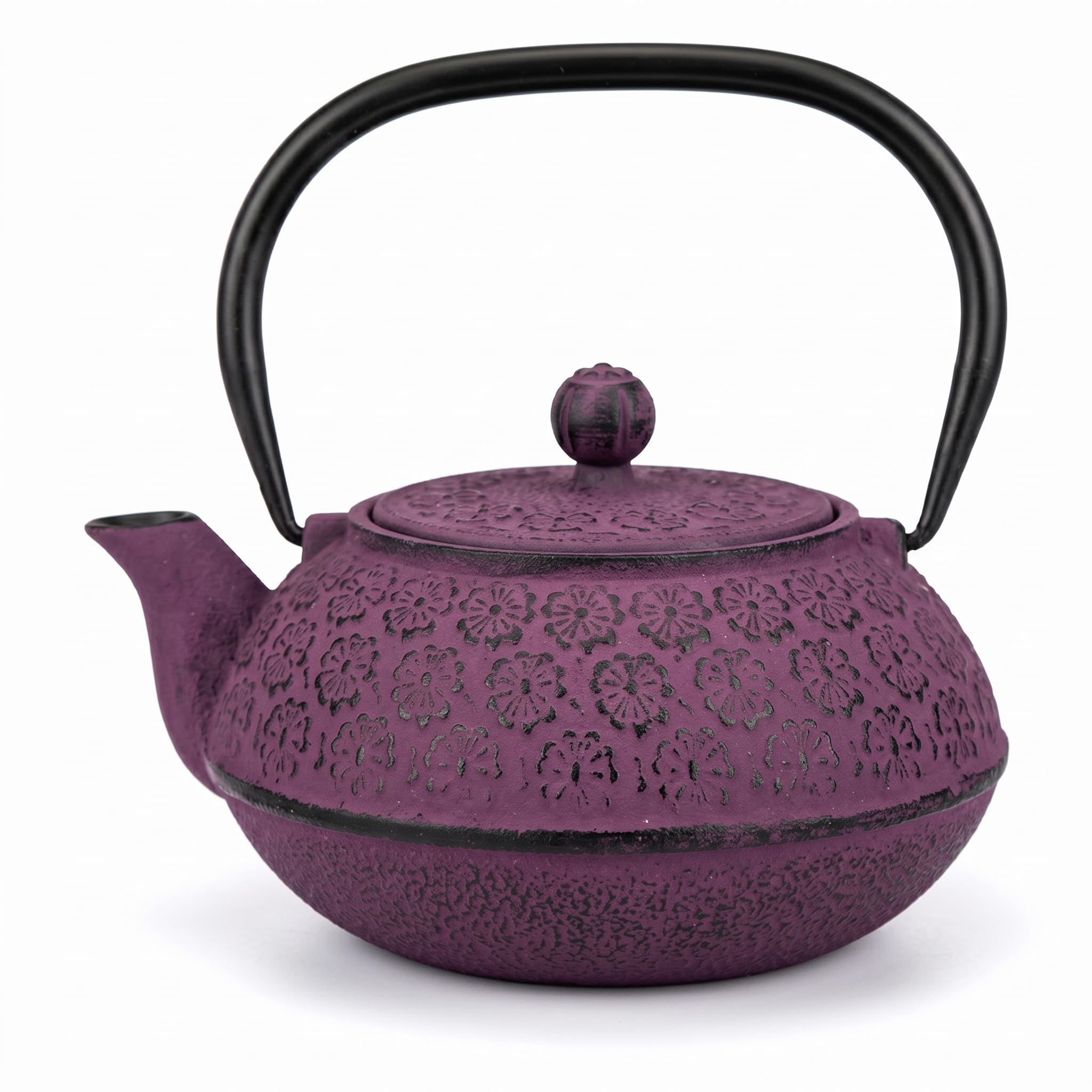 A Ting Purple Cast Iron Teapot