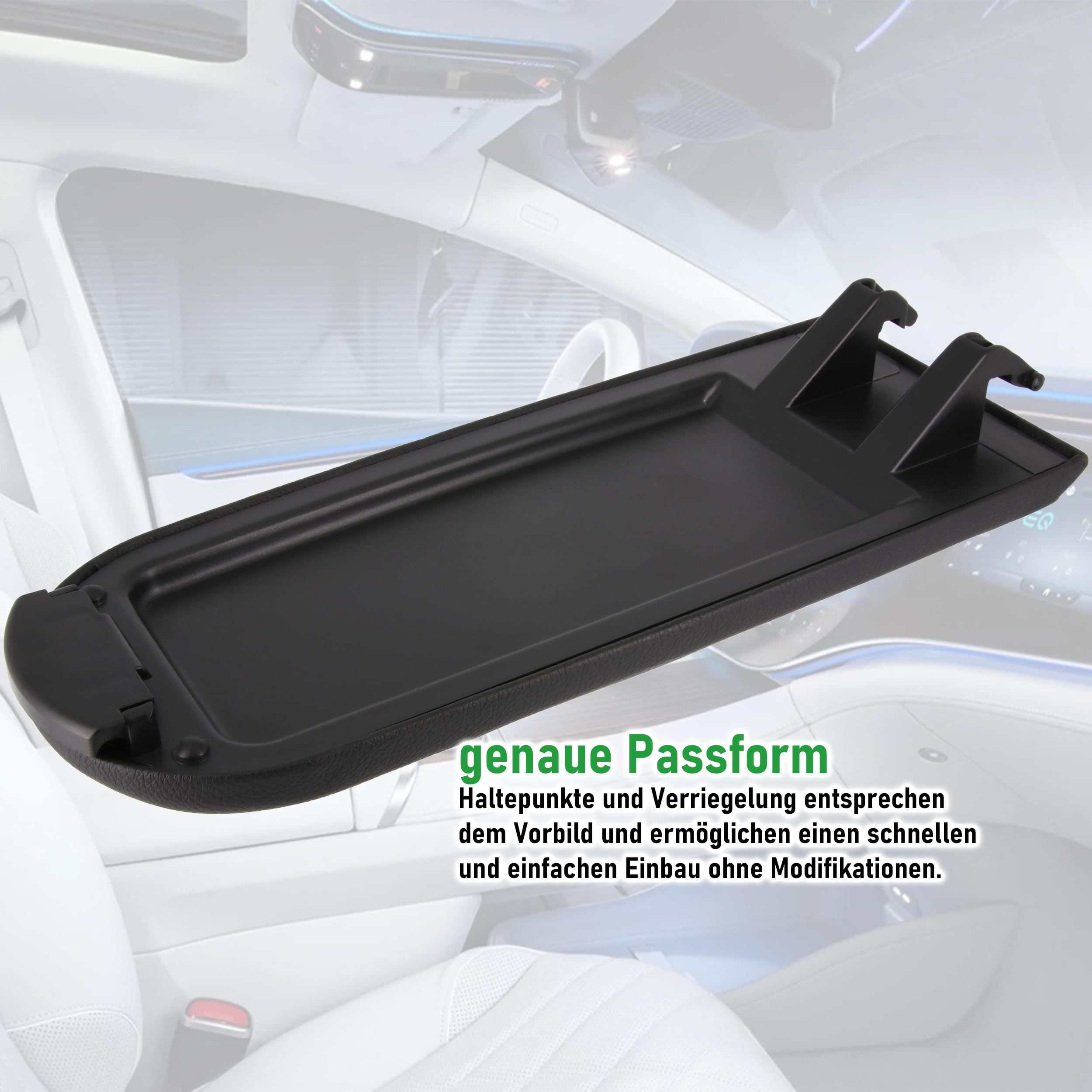 RECAMBO Couvercle de rechange pour accoudoir central pour Seat Ibiza IV 6J/6P année de construction 2008-2017 - Ajustement robuste - Aspect proche de la série - Mécanisme durable - Montage rapide