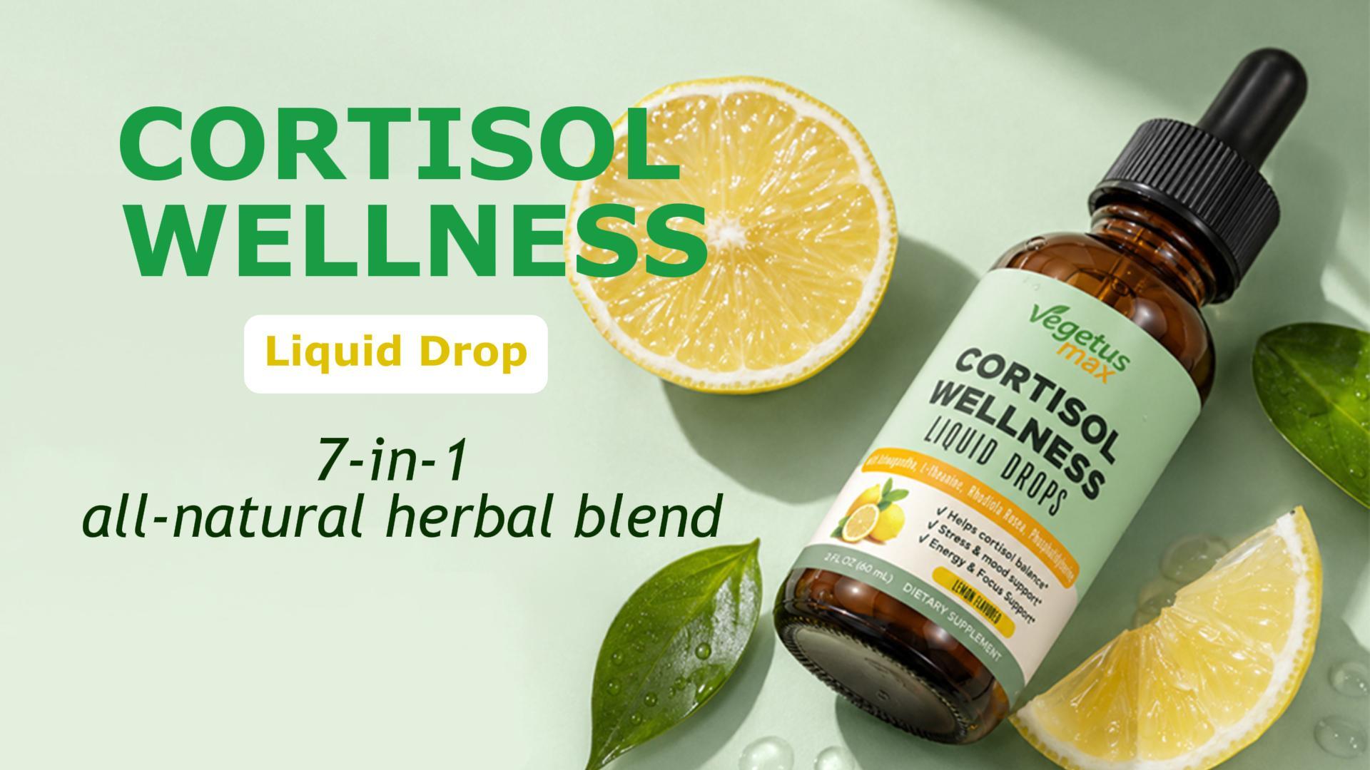 Amazon.com: Cortisol Supplement Liquid Drops, 7-in-1 Cortisol
