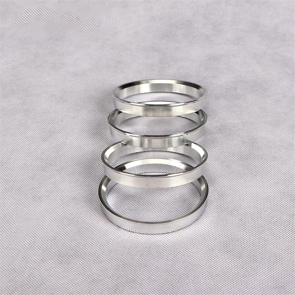 Zentrierringe 4 Stück Auto-Aluminium-Nabenringe, zentrische Produktanpassung 68–60,1 73,1–70, 64,1–56,6 108–93 63,4–56, 70,.. mm(108-93mm)