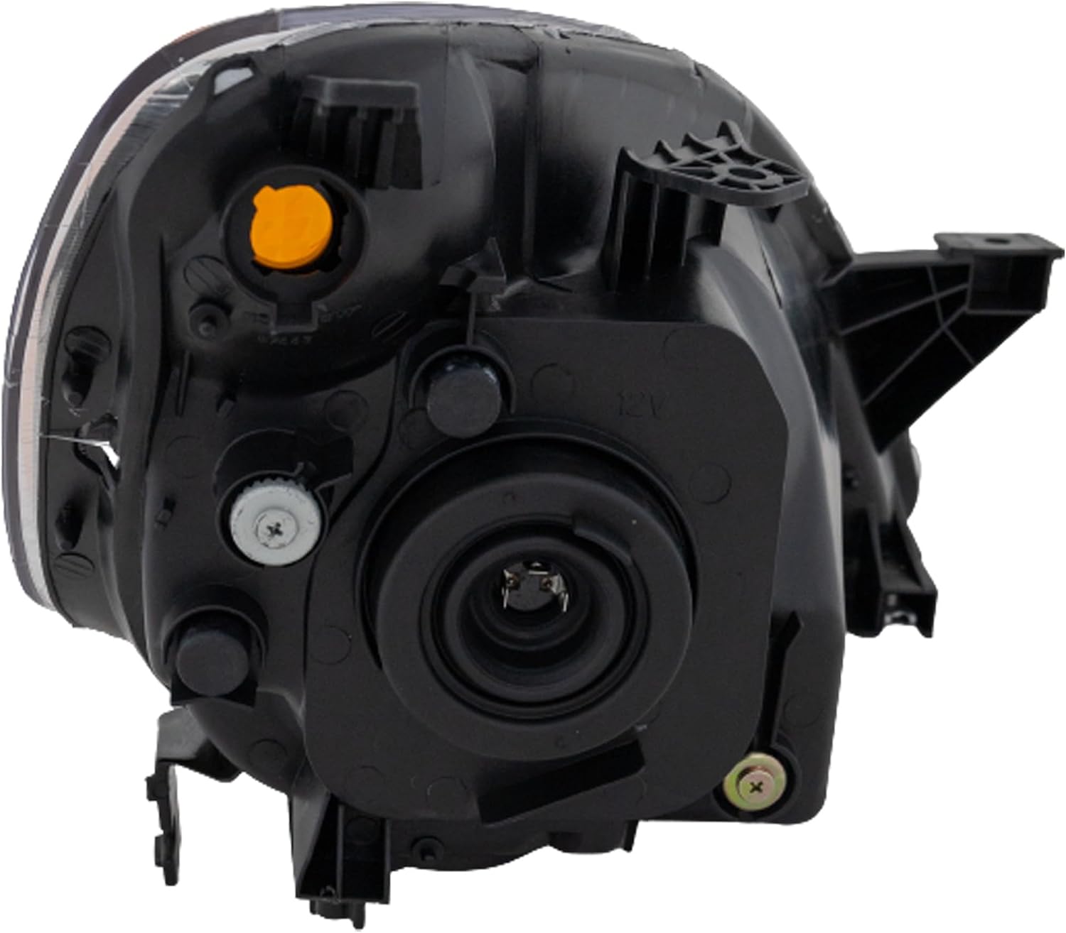 Compatible with 02-04 CR-V Front Halogen Headlight Headlamp Lens Housing without Bulb Left Driver Side