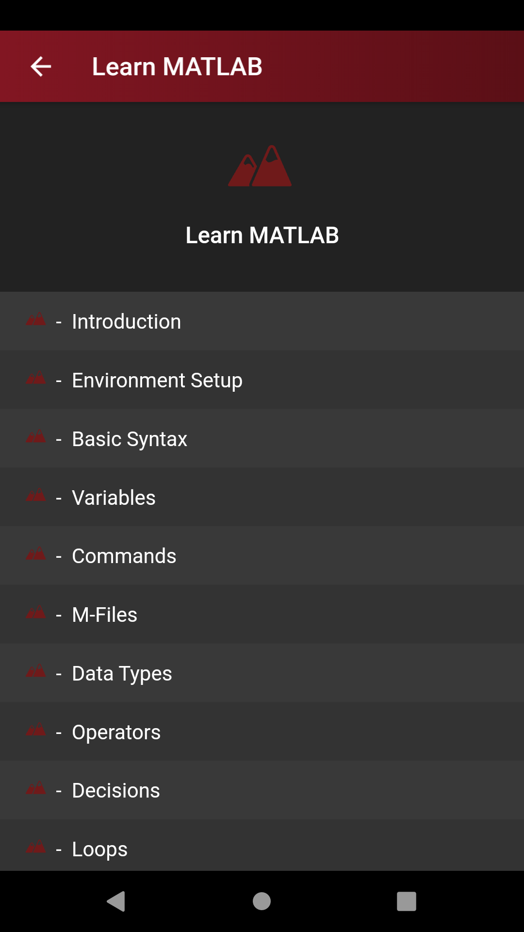 Guide to Learn Matlab Programming - App on Amazon Appstore