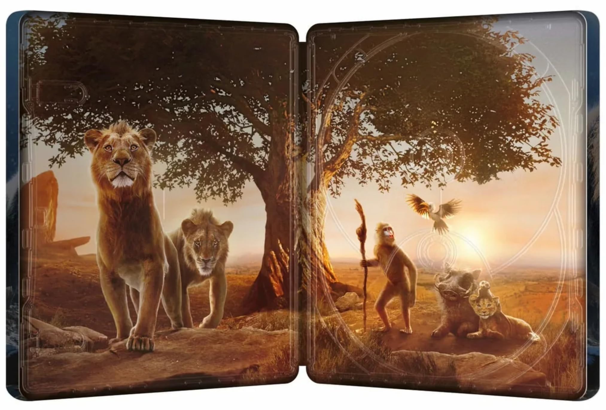 Mufasa: The Lion King (SteelBook, Limited Edition) [4K UHD + Blu-ray] [Region Free]