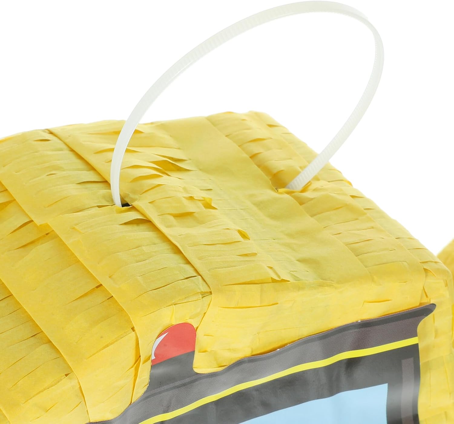 Yellow Excavator Pinata for Birthday Party Decoration Fiesta Game Prop for Construction Truck Theme Fun Party Activity and Photo Prop for Celebration