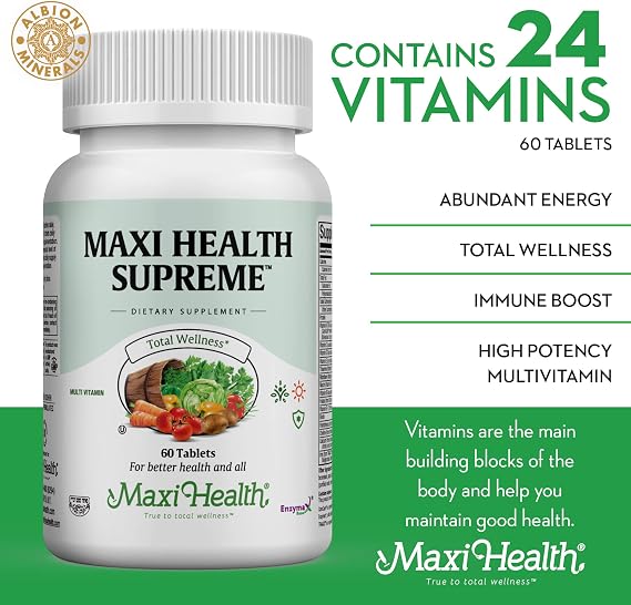 Maxi Health Multivitamin for Men & Women (60 Count)