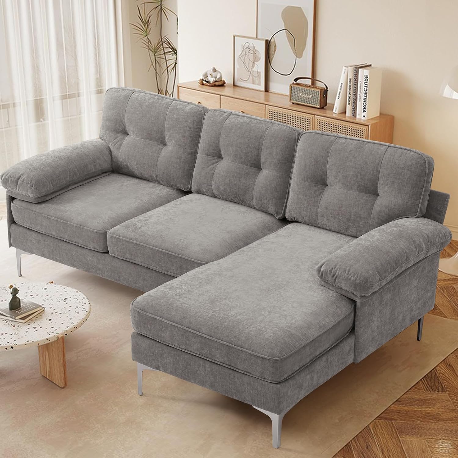 ABAKAN 79” Modern Sectional Sofas Couches for Living Room