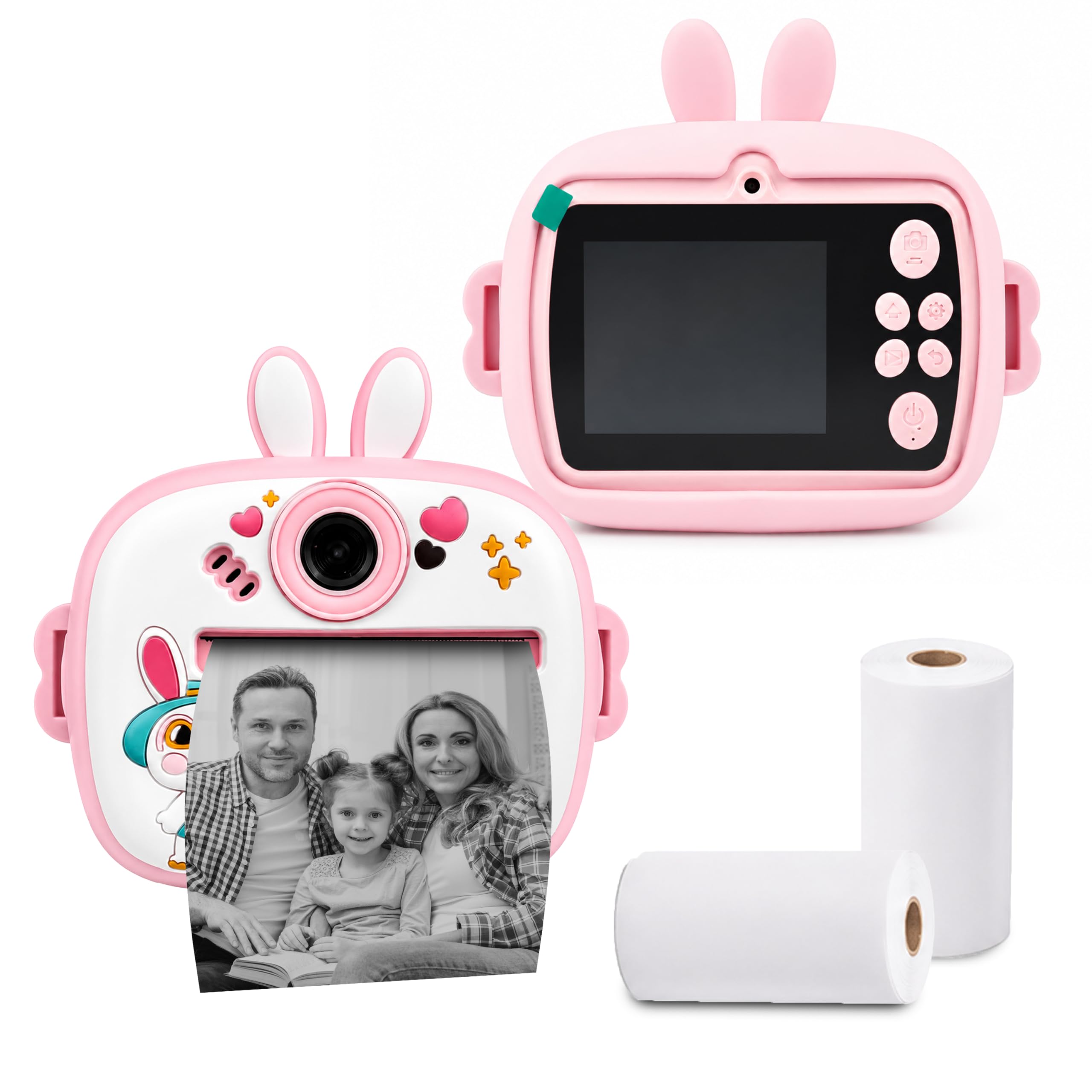 Instant Photo Camera | Mini Printer for Kids | HD Digital Camera with Thermal Printing, Video Recording & SD Card Support | Gift for Ages 3+-image-13