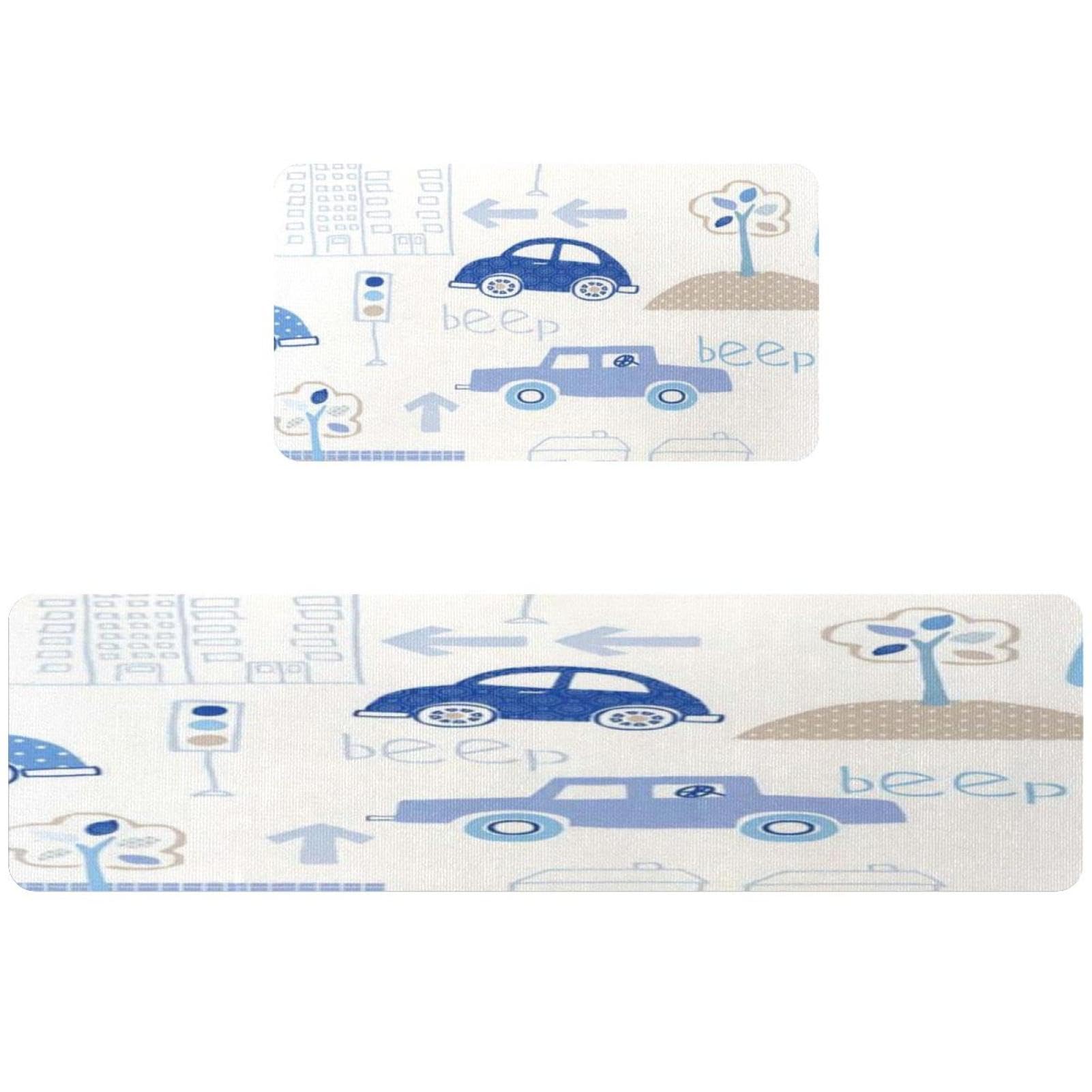 Tapis de cuisine lot de 2 lavables et antidérapants pour la buanderie