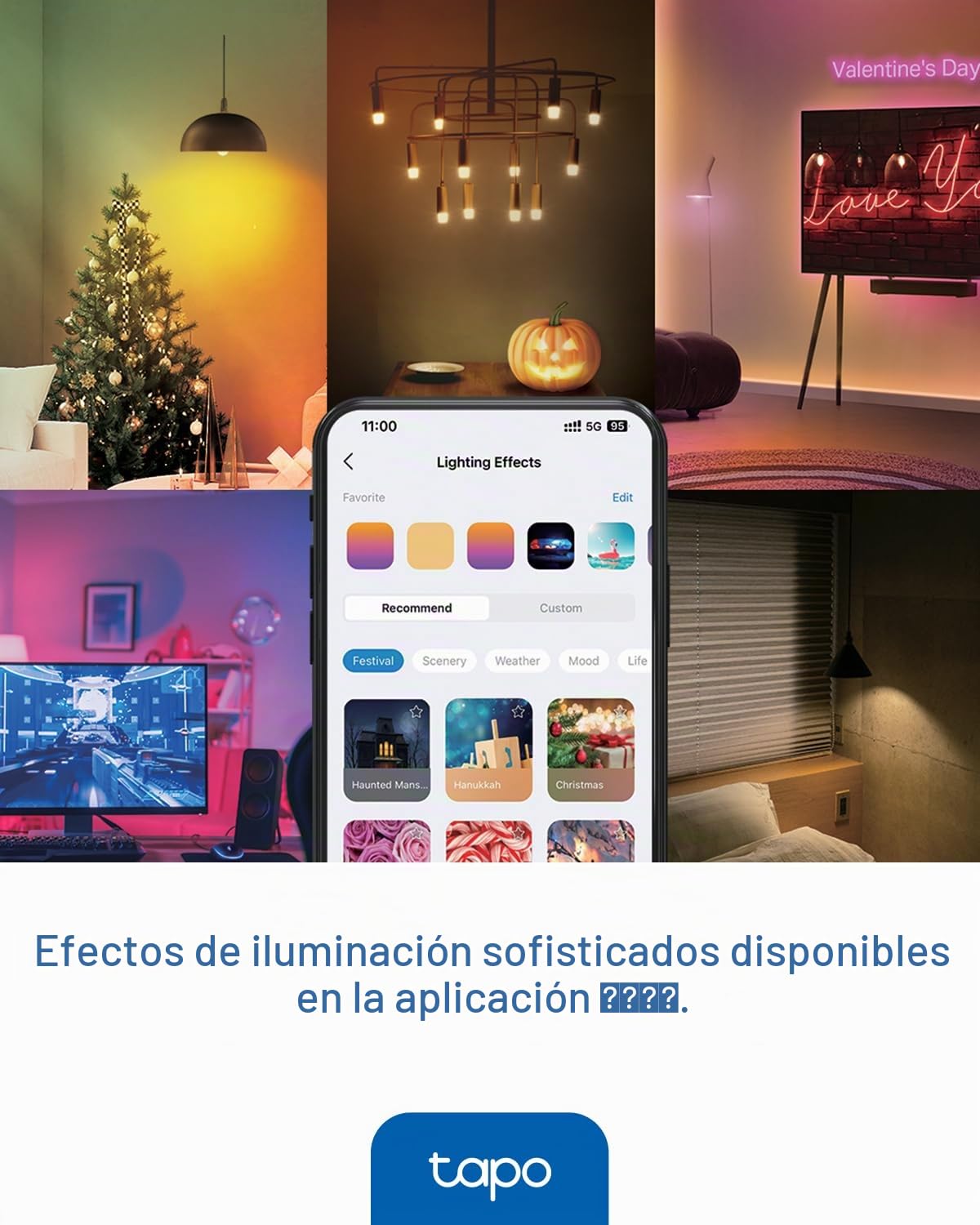 Tapo L430P Bombilla WiFi Smart P45 E14 470 lúmenes regulable compatible con Alexa Google Assistant