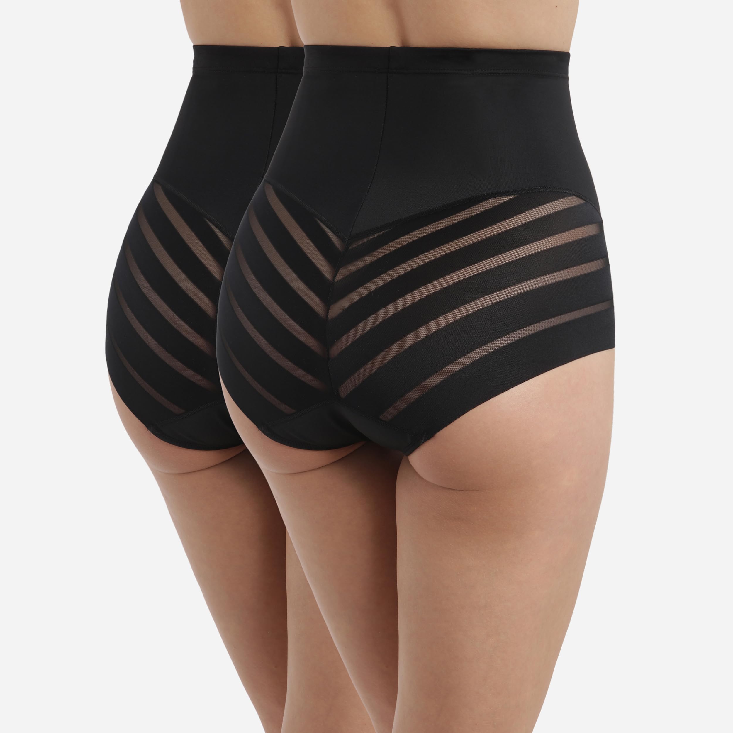 Dim Pack De Bragas De Talle Alto Diam's Control Meddium Effet Vientre Plano Mujer x2