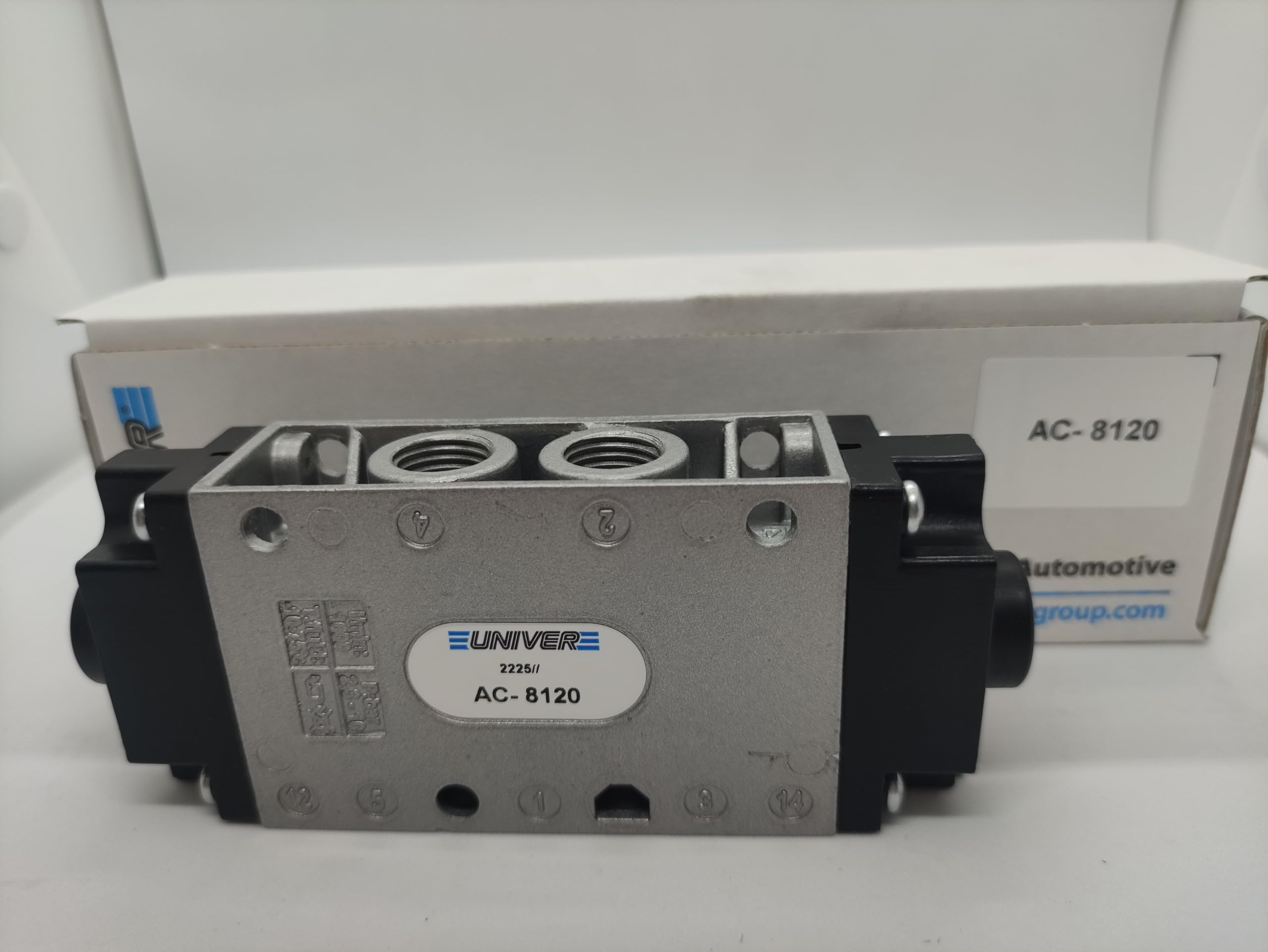 AC-8120 UNIVER VALVOLA PNEUMATICA BISTABILE 5/2 1/4"