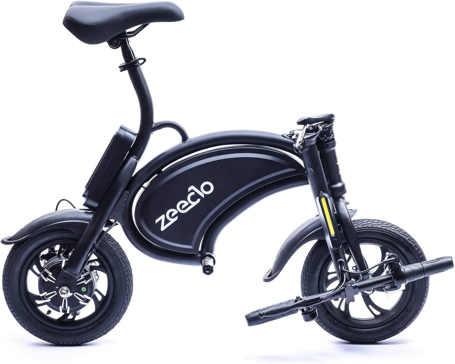 ZEECLO B200 Mini Ebike, Juventud Unisex, Negro, Mediano ...