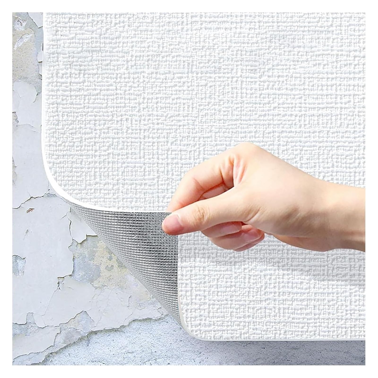 tapety samoprzylepne, Antykolizyjna naklejka ścienna, samoprzylepne panele ścienne typu Peel and Stick Backsplash, pogrubiona, dźwiękoszczelna, wyściełana zdejmowana tapeta(Roze,5x0.5m/16.4x1.64ft)