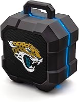 Vista 12 de SOAR NFL Shockbox - Altavoz Bluetooth inalámbrico LED, resistente al agua, IPX4, 5.0 Bluetooth con más de 5 horas de tiempo de reproducción, pequeño