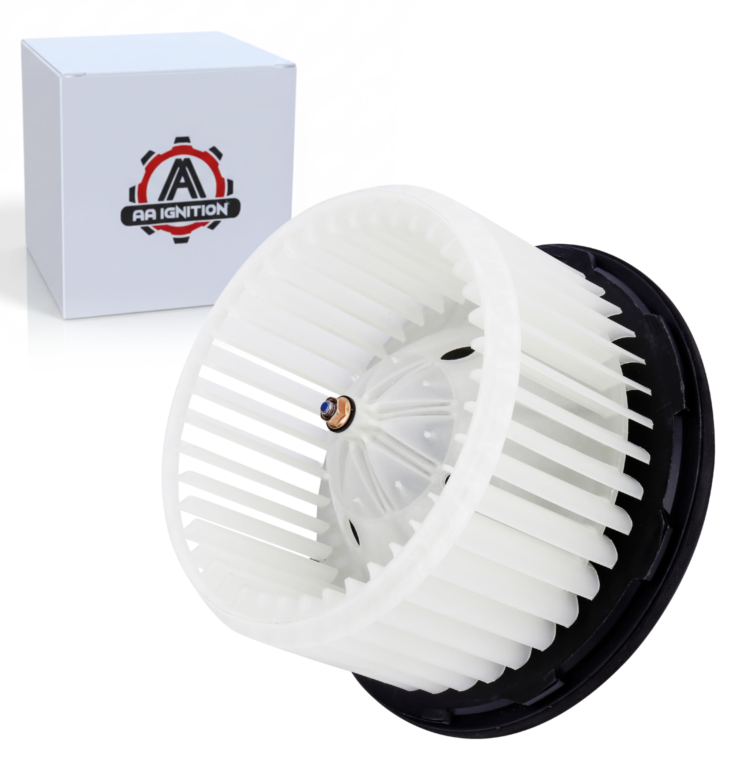 AA Ignition AC Blower Motor with Fan - Replaces 700191, 75748, 89019320, 89019301 - Compatible with Chevy, GMC & Cadilalc Vehicles - Silverado, Suburban, Avalanche, Sierra, Yukon, Yukon XL 1500, 2500