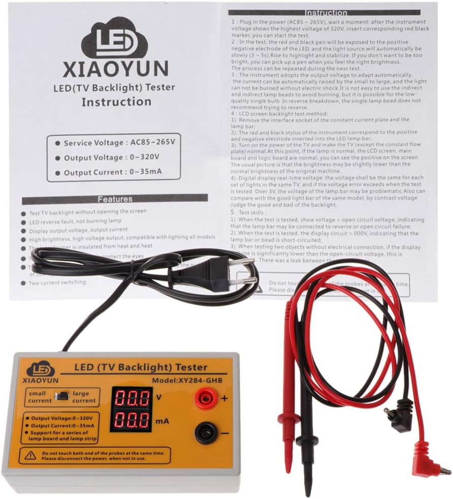 0-320V Output LED TV Backlight Tester Multipurpose LED Strips Beads Test Tool
