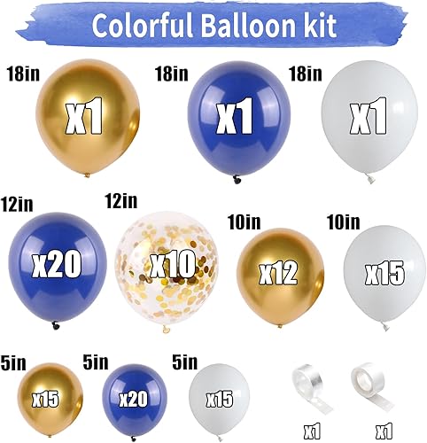 Miniatura 9 de Kit de arco de globos de color azul turquesa, kit de guirnalda de globos turquesa de doble relleno con globos dorados metálicos, verde menta, verde