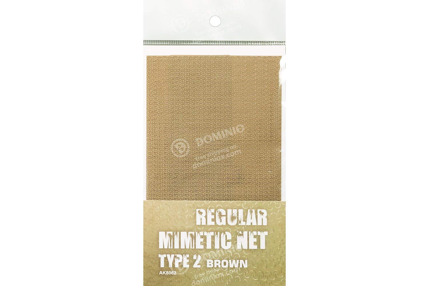 AK-Interactive Mimetic Net Type 2 - Brown - Model Building Paints and Tools # 8062-1