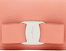 Amazon | [フェラガモ]二つ折り財布 ヴァラ ミニ財布 ピンク