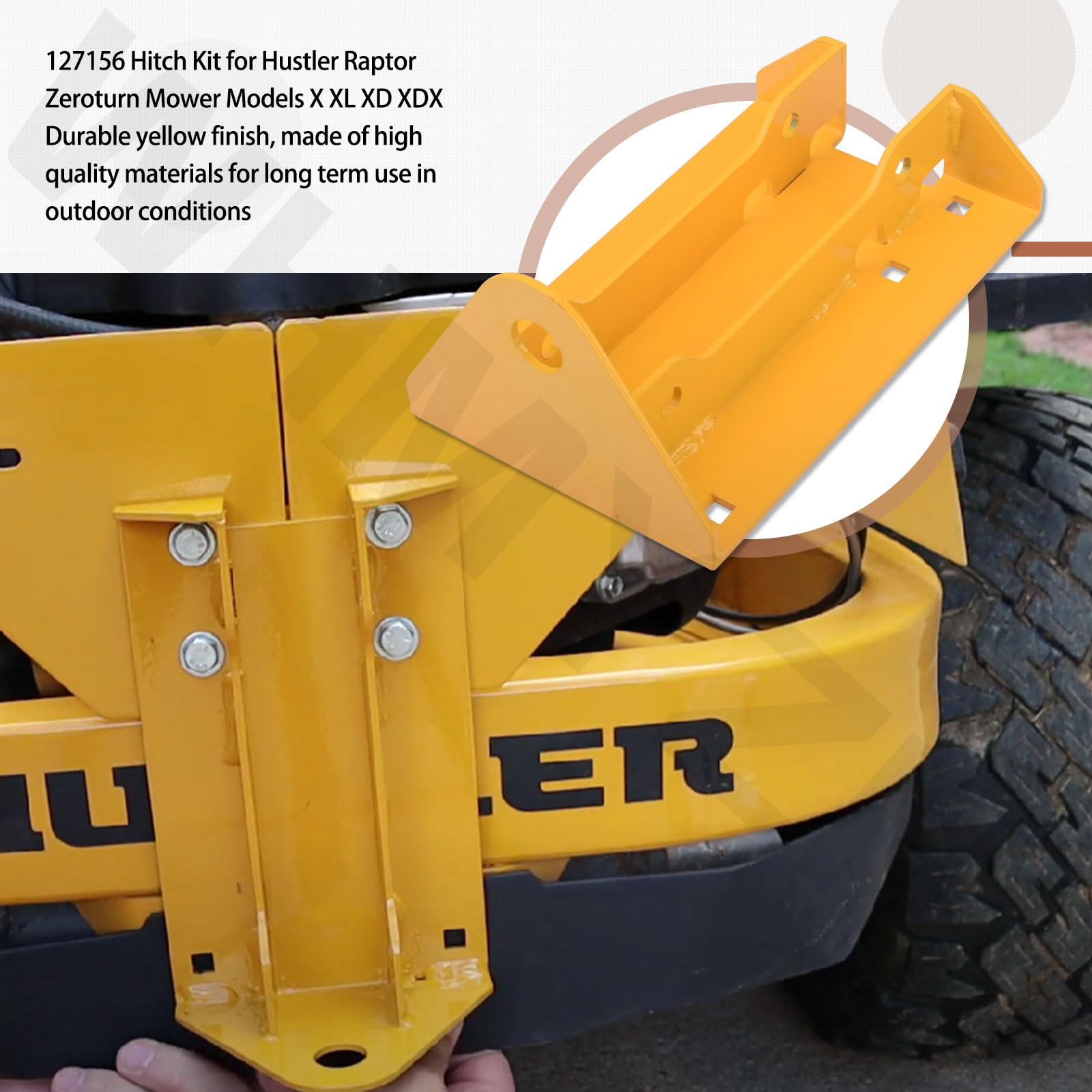 COH☆ Amazon.com: 127156 Hitch Kit for Hustler Raptor Zeroturn