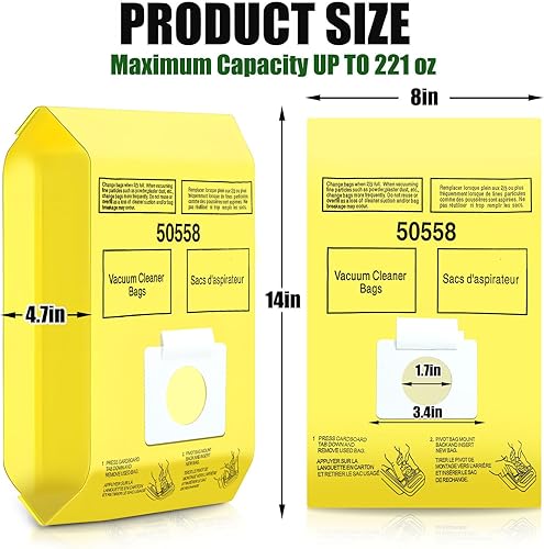 Miniatura 2 de Paquete de 30 bolsas para aspiradora Kenmore tipo C/Q 5055 50555 50557 50558 y Pana·sonic tipo C-5 C-18