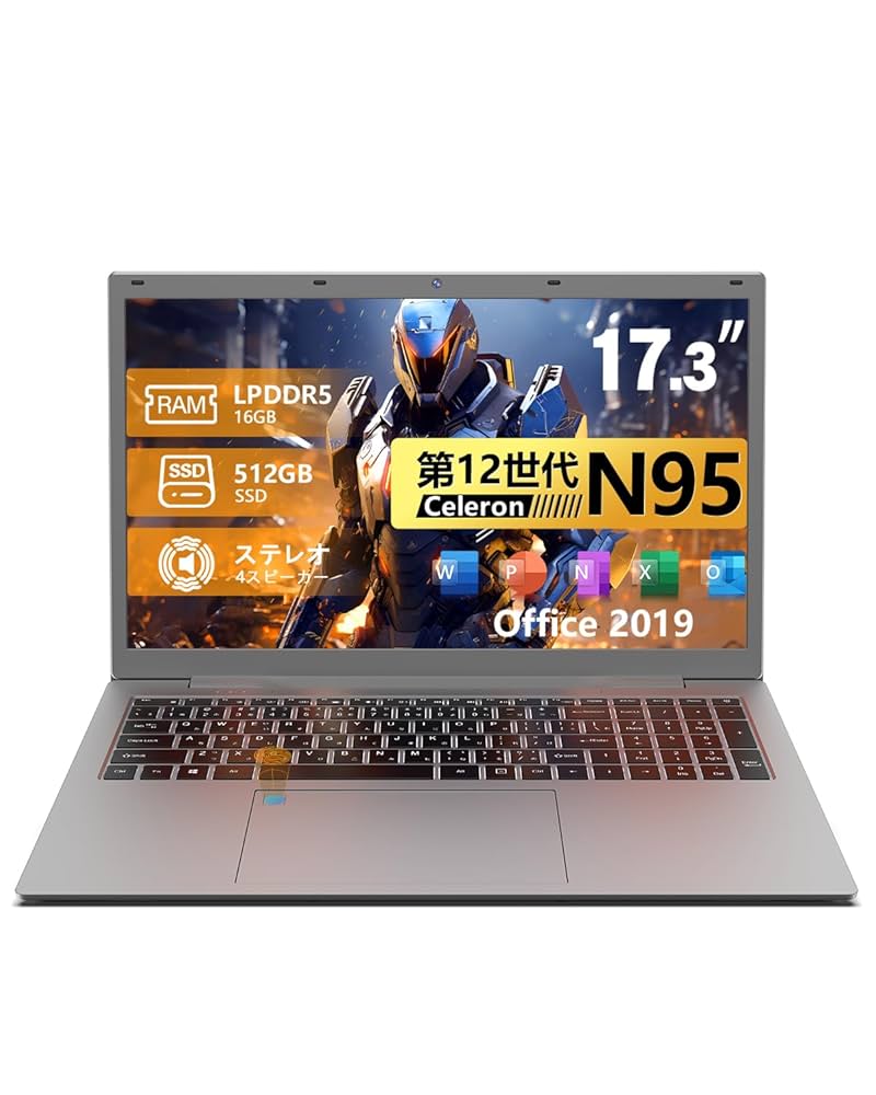 Amazon.co.jp: VETESA ノートパソコン 17.3インチ N95 ノートPC
