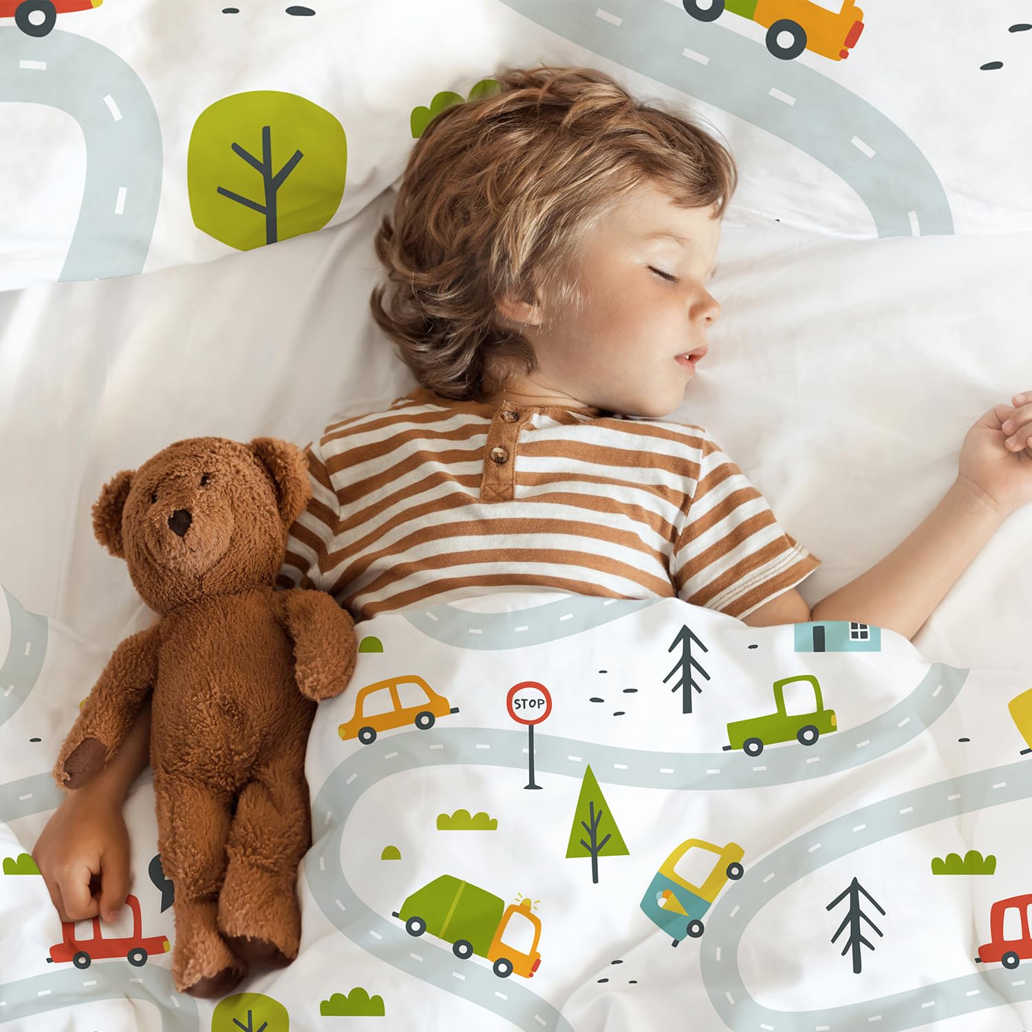 ROZTYLJ Car Kids Duvet Cover - Image 4