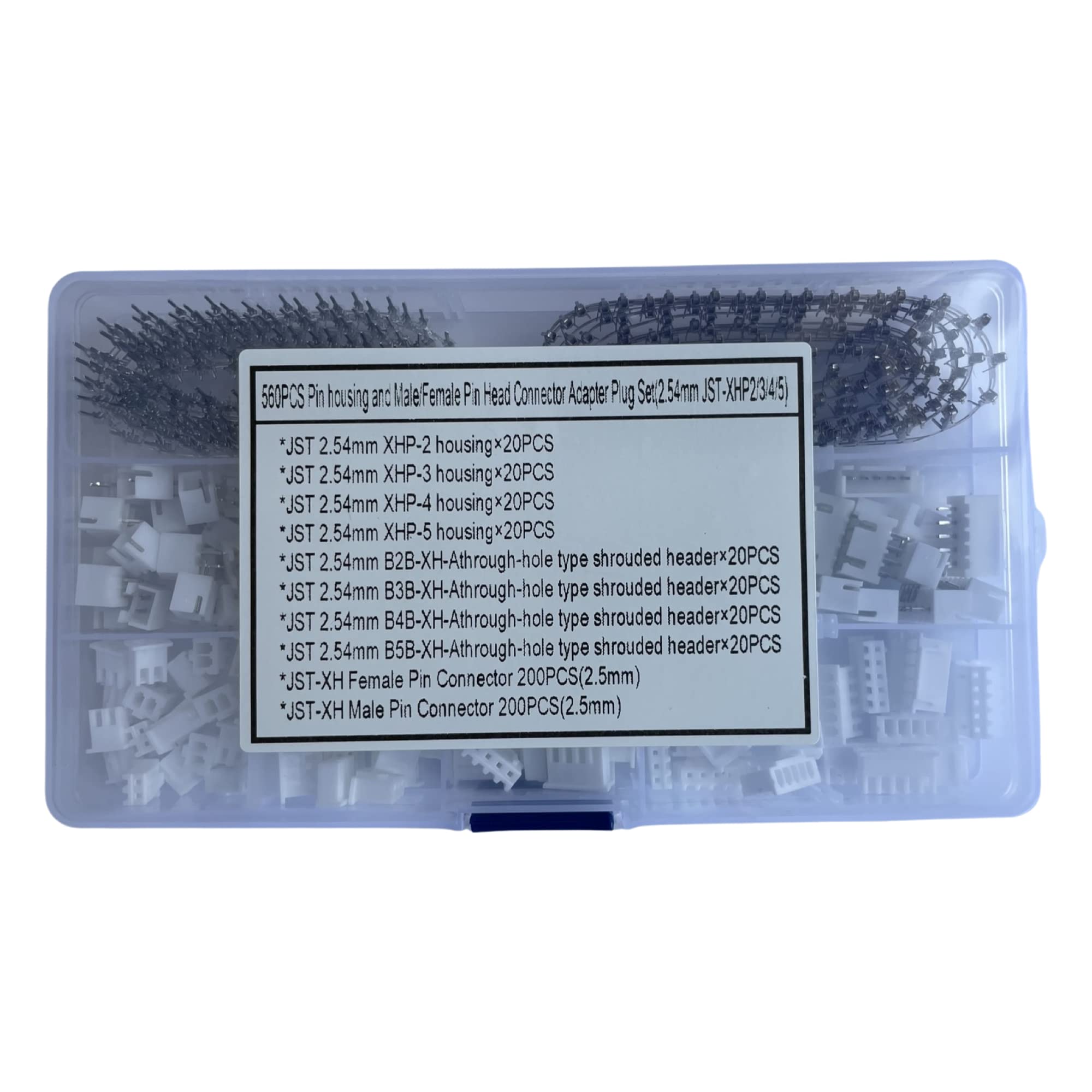 Kit De 560 Connecteurs Dupont 2.54 Mm - Boîtiers, Broches Mâles/Femelles, Pour Arduino, Électronique