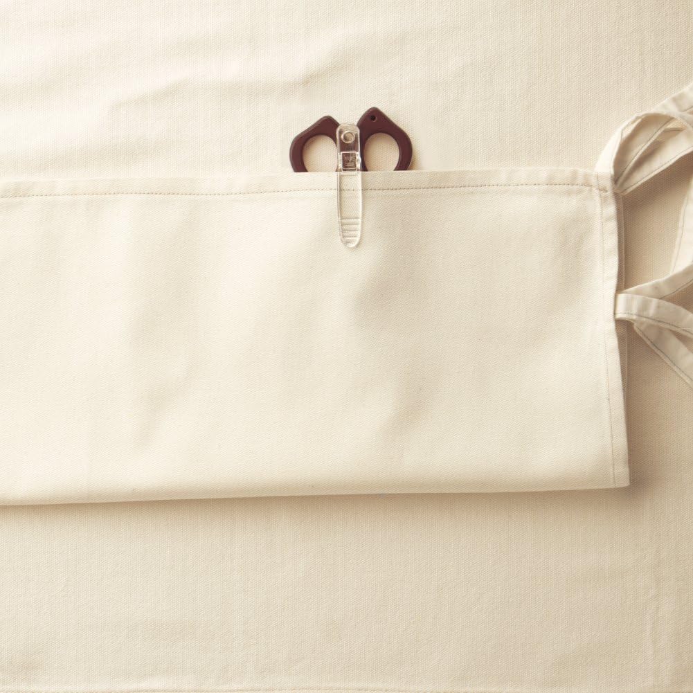 Kokuyo Clippy Non-Stick Scissors with Clip - Brown