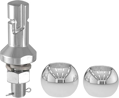 CURT 41782 Juego de bolas de interruptor de acero cromado de 1-7/8 y 2 pulgadas, hasta 6,000 libras. GTW