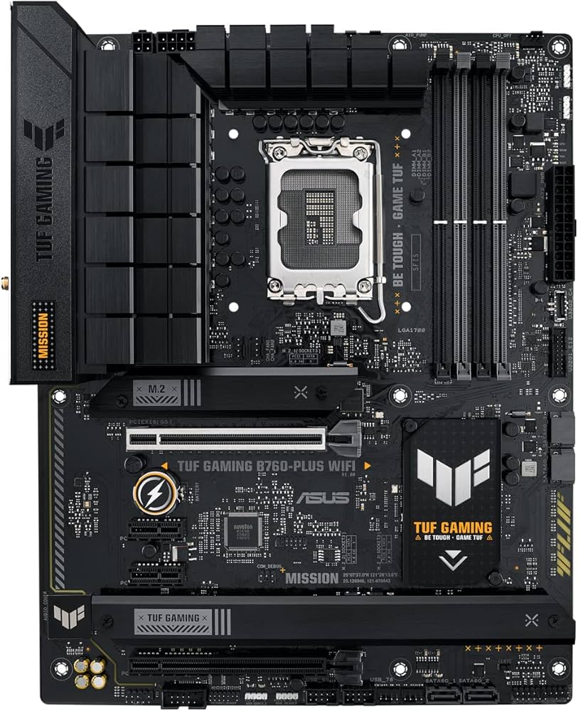 Amazon | ASUS TUF Gaming B760-PLUS WiFi Intel B760 LGA1700 DDR5