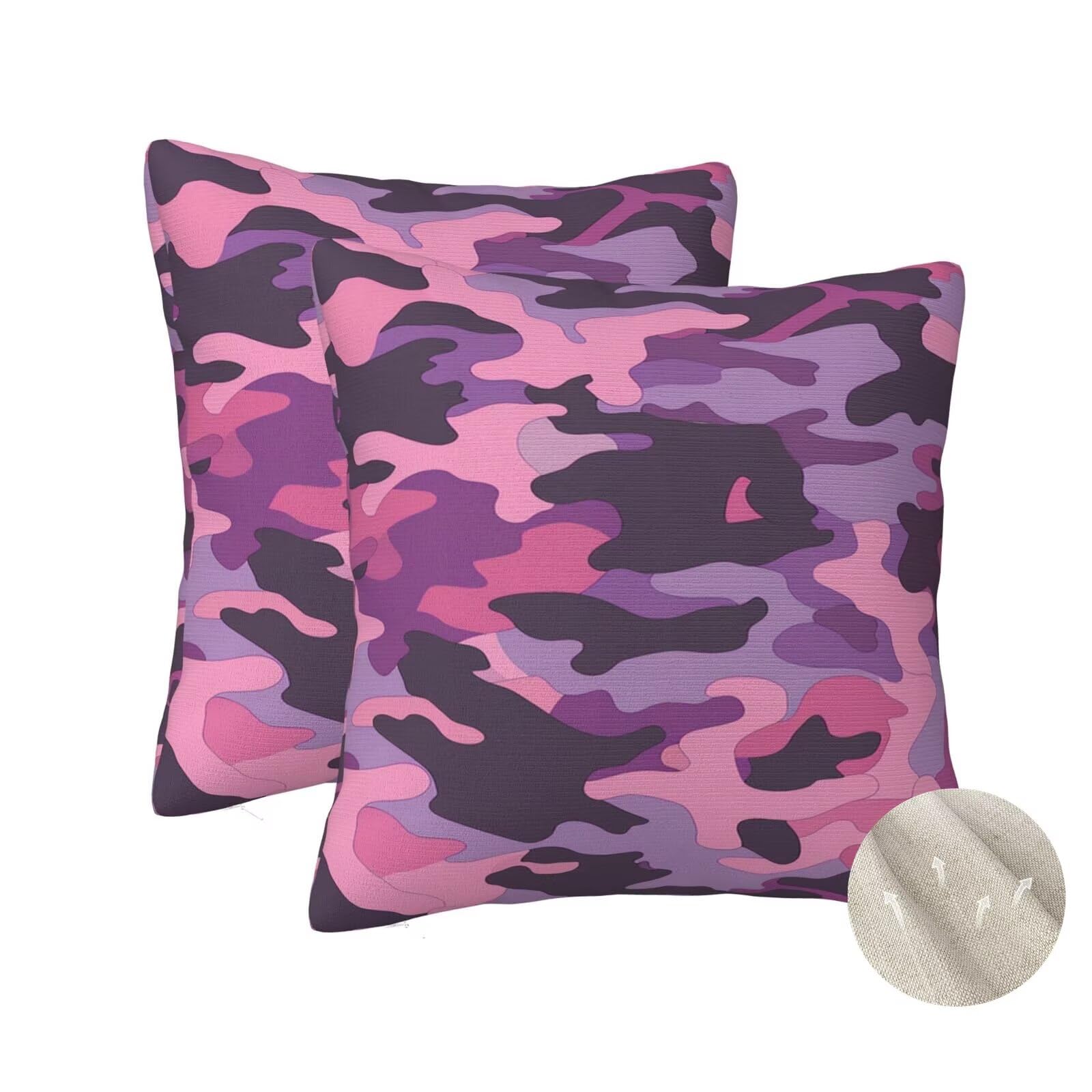 Coussins décoratifs maison pour salon chambre rose format 50x50