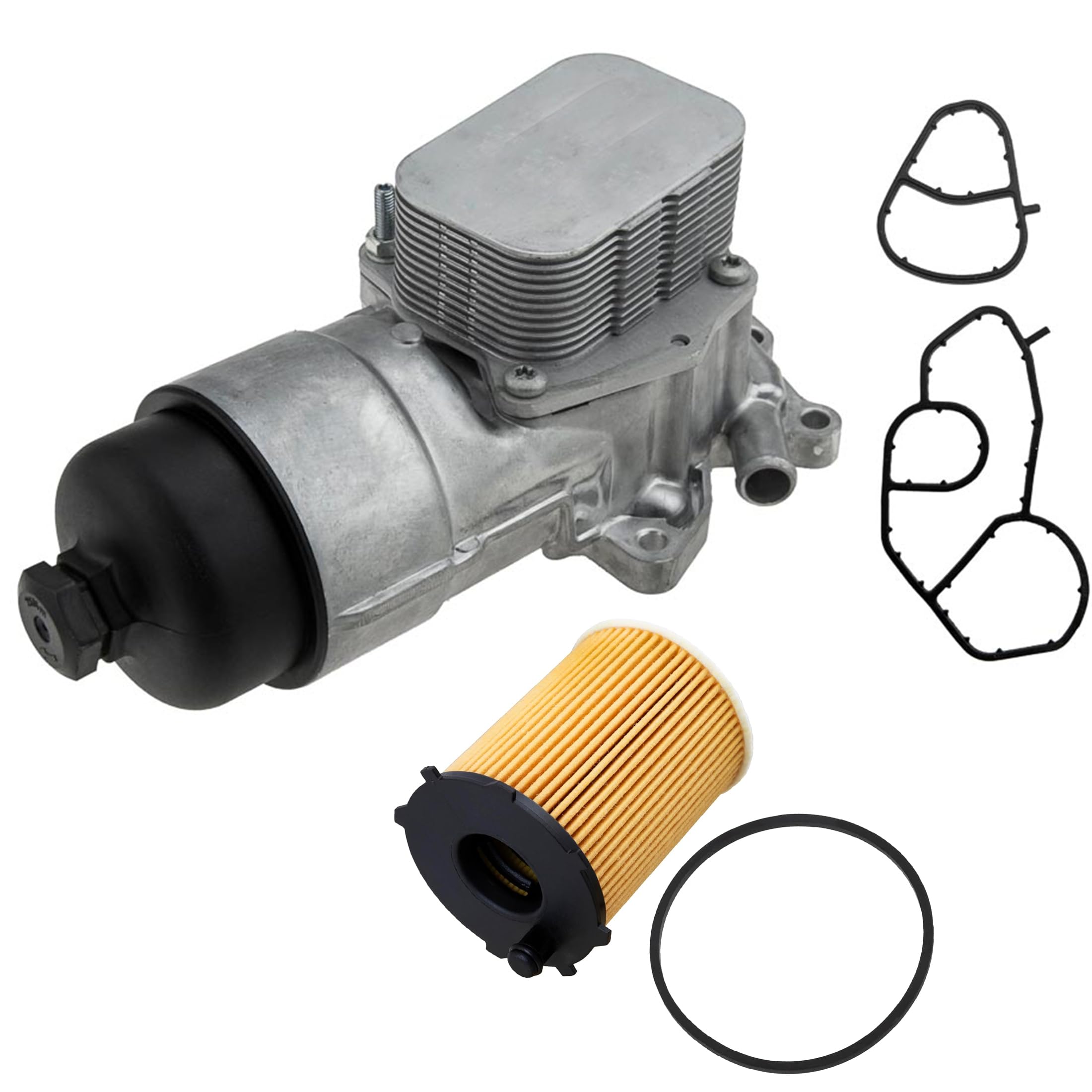 Partsline Refroidisseur d'huile adaptable compatible avec Peugeot 2008, 206, 207, 308, Berlingo, C1, C2, C3, C4 Nemo, Xsara équivalent à 30711522, 1103N9