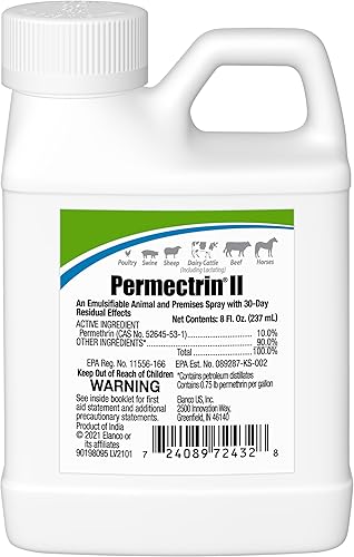 Bayer Permectrin II Insecticida, 8 onzas