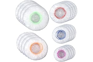 Cunhill Plastic Disposable Bowl Covers with Elastic