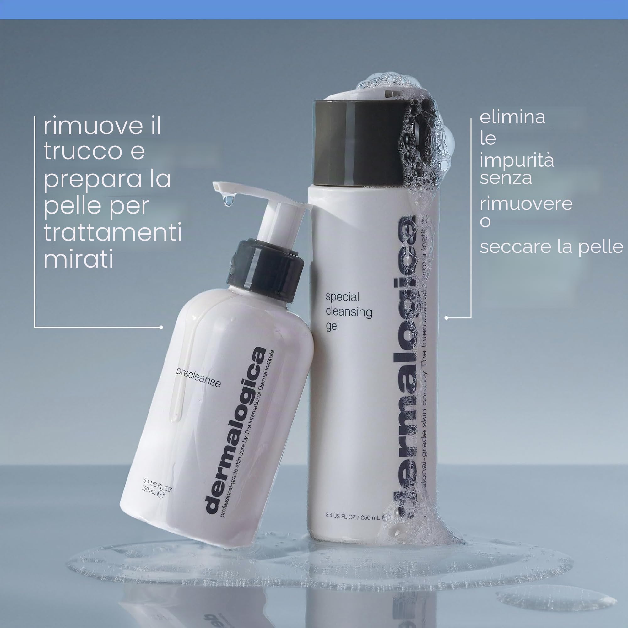 Dermalogica PreCleanse Olio Struccante 295ml | Olio detergente in profondità che scioglie trucco, filtri solari e impurità prima della seconda detersione.