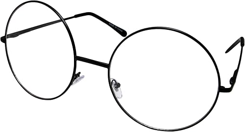 Miniatura 3 de grinderPUNCH - Non-Prescription Round Circle Frame Clear Lens Glasses