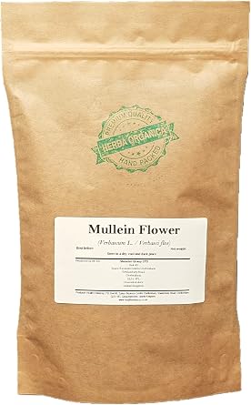 Herba Organica - Mullein Flower - Verbascum L - Herbal Tea 100g