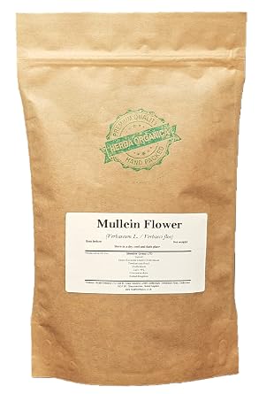 Herba Organica - Mullein Flower - Verbascum L - Herbal Tea 100g