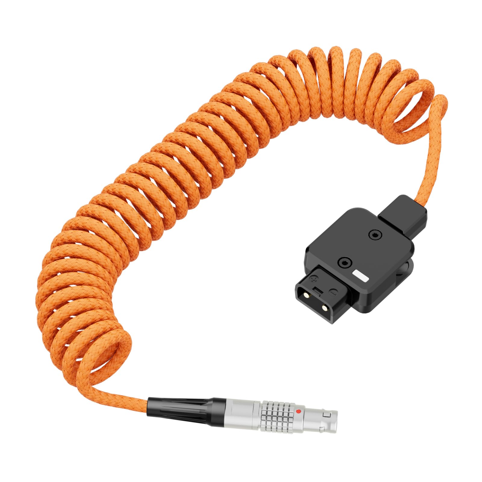 Cavo di alimentazione in nylon intrecciato D-Tap a 2 pin, capacità 150 W, adatto per la produzione di film, cavo di alimentazione professionale per fotocamera