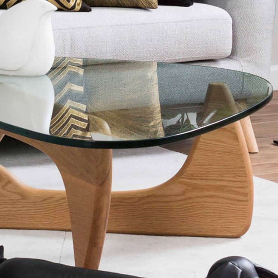 Glass Top Table ミットセンチュリー mid-century-modern-polished-