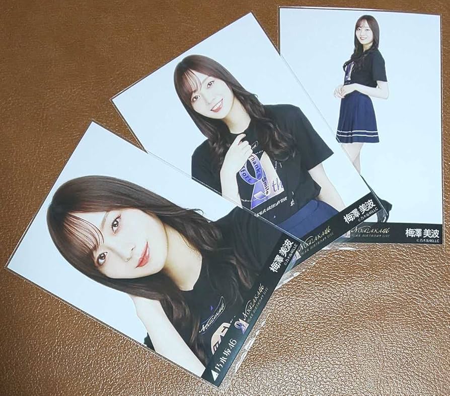 9th Year birthday 乃木坂46梅澤美波サイン入りTシャツ