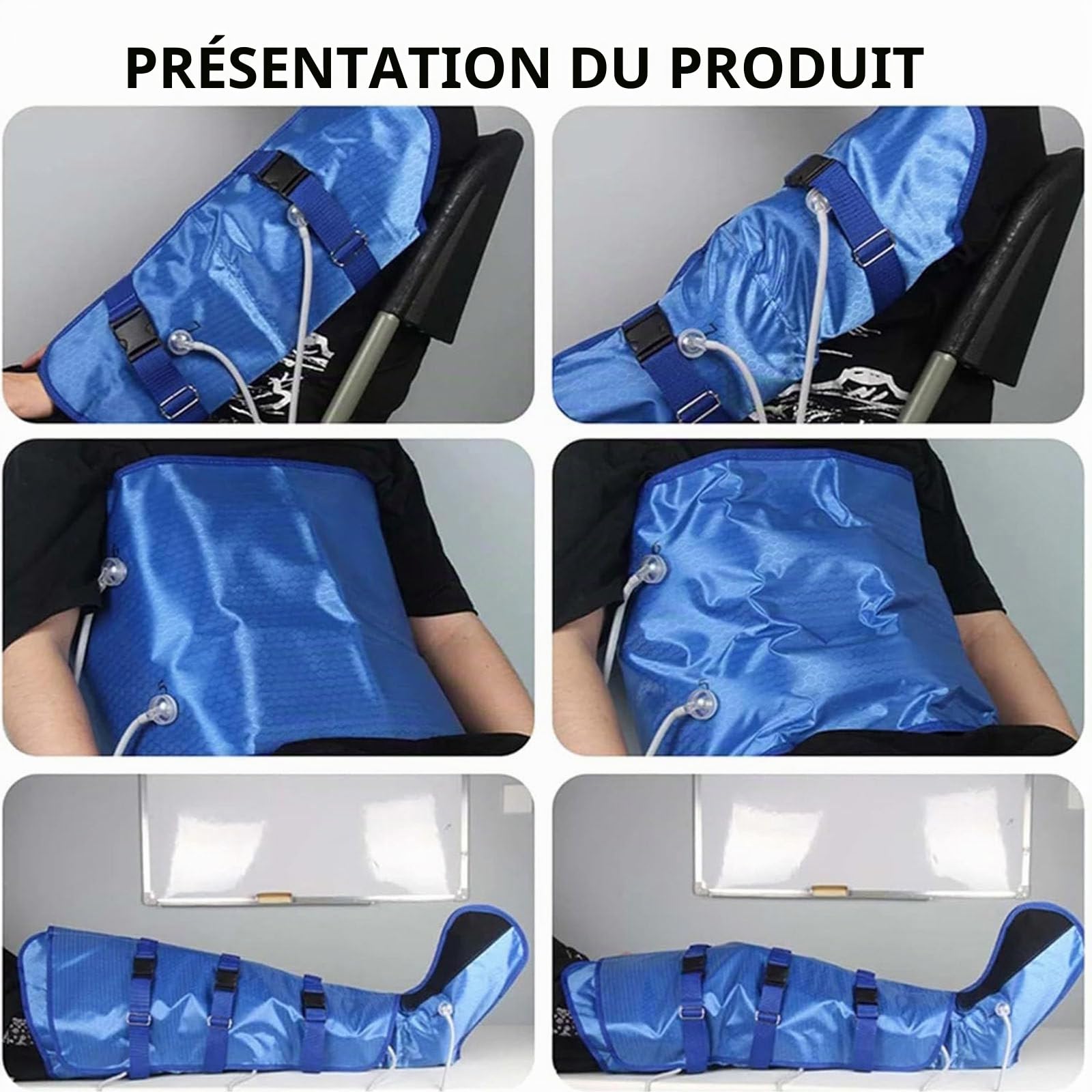 électrique Tout Le Corps Pressothérapie Massage, Appareil Massage Drainage Lymphatique, Perte De Poids Masseur Pour Différentes Parties Du Corps, Y Compris Jambes, Pieds, Taille Et Bras