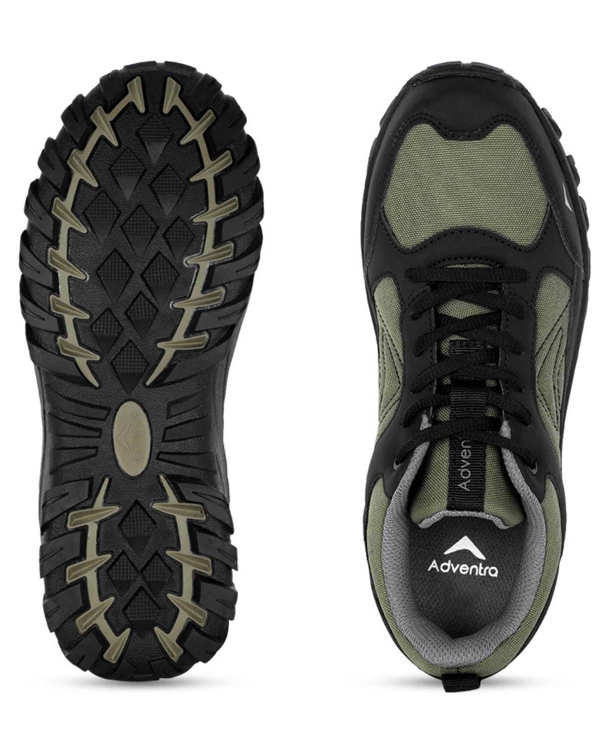 ADVENTRA Men's Low Ankle Hiking Shoes - EH 500 | Lightweight NWP Trail Shoes for Trekking, Walking & Outdoor Use Multicolor (UK Footwear Size System, Adult, Men, Numeric, Medium, 8) 4