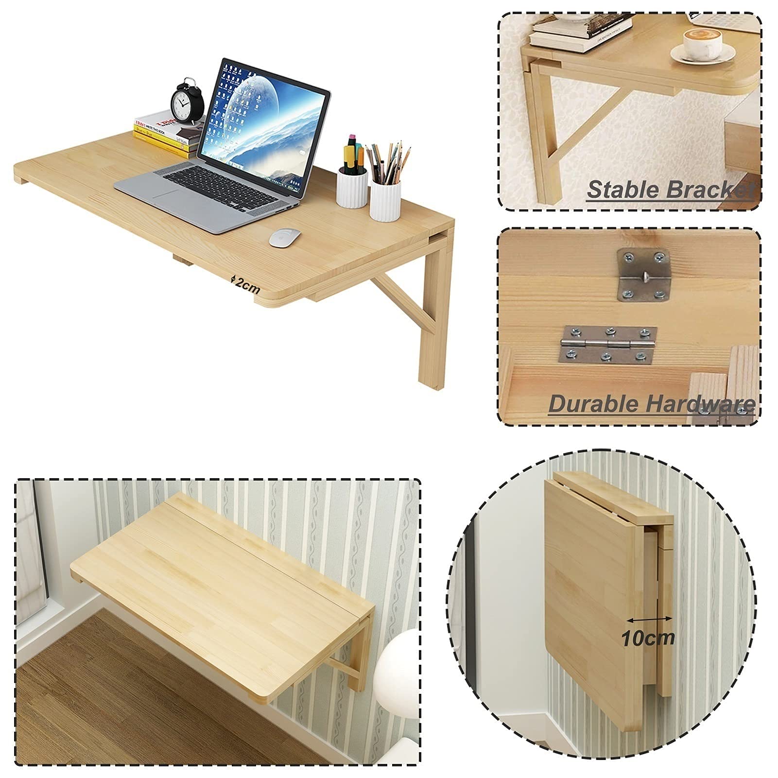 LEAF　フォールディングテーブル　100×50　BE/WAL シンプルフォールディングテーブルⅢ W1800xD450 ウォルナット