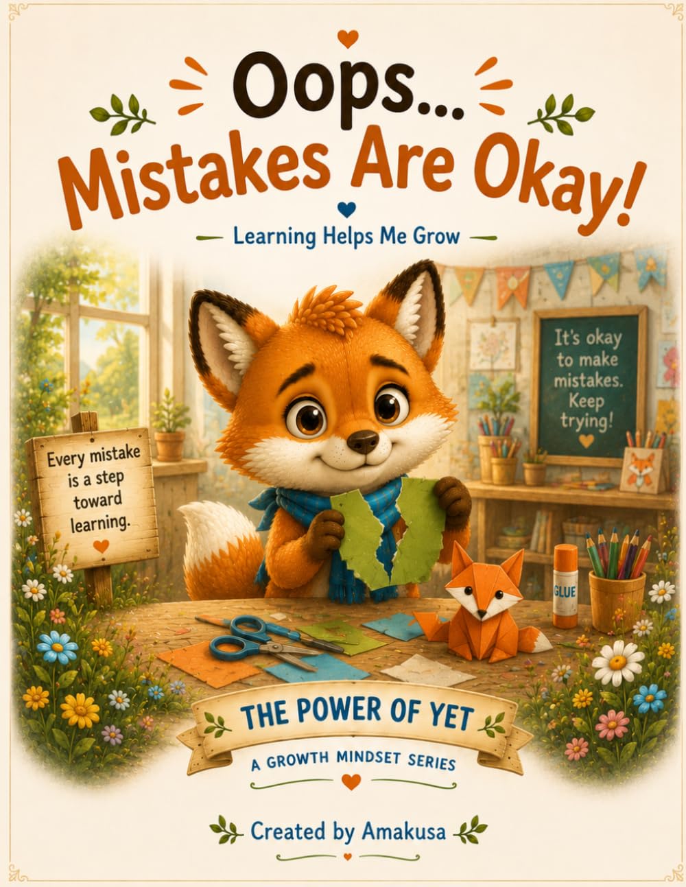 Oops… Mistakes Are Okay! (The Power of Yet)