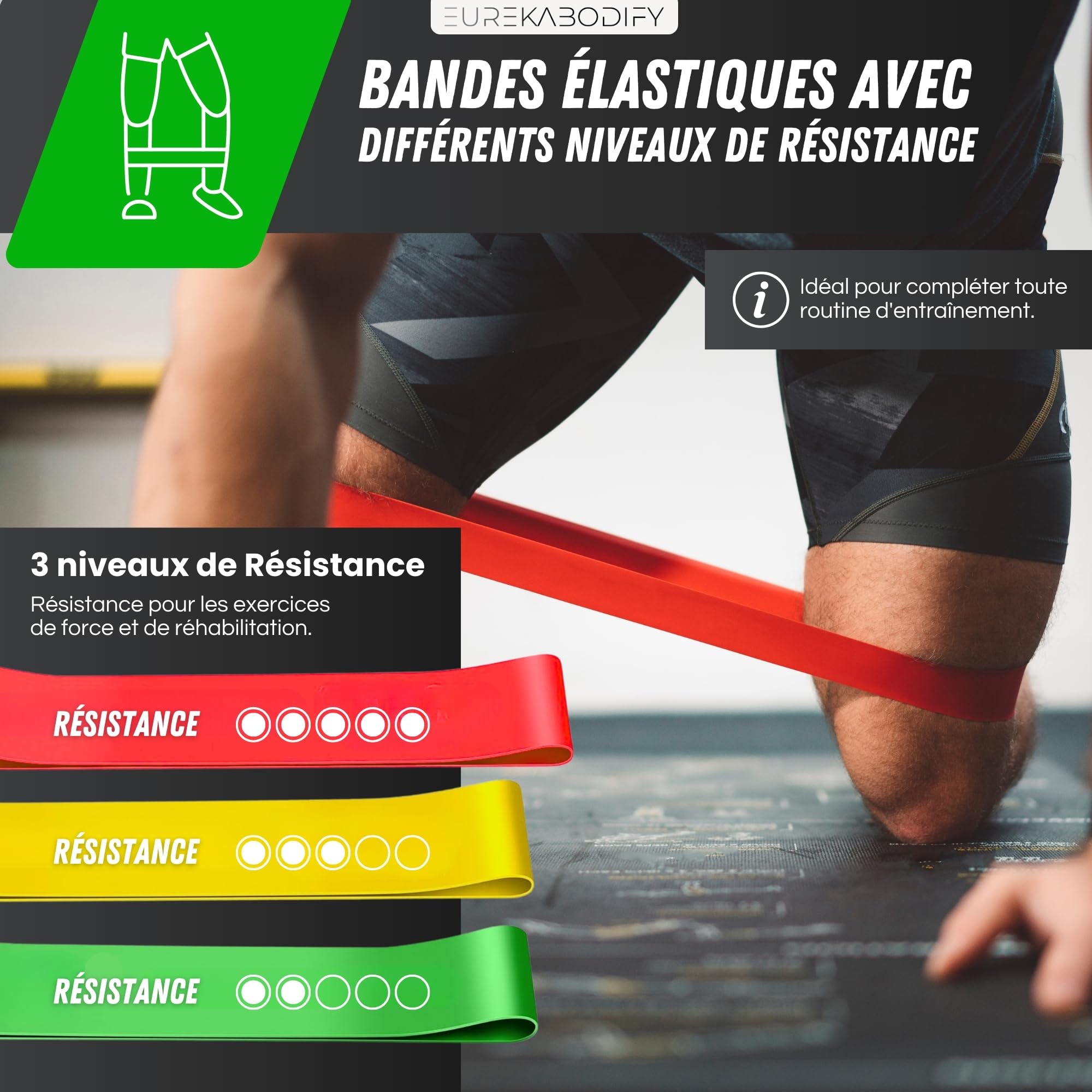 Kit d’Entraînement Football et Agilité - 10 Cônes d’Entraînement - Échelle d’Agilité 6m - Parachute d’Entraînement - 3 Bandes de Résistance - Corde à Sauter - Sac de Transport