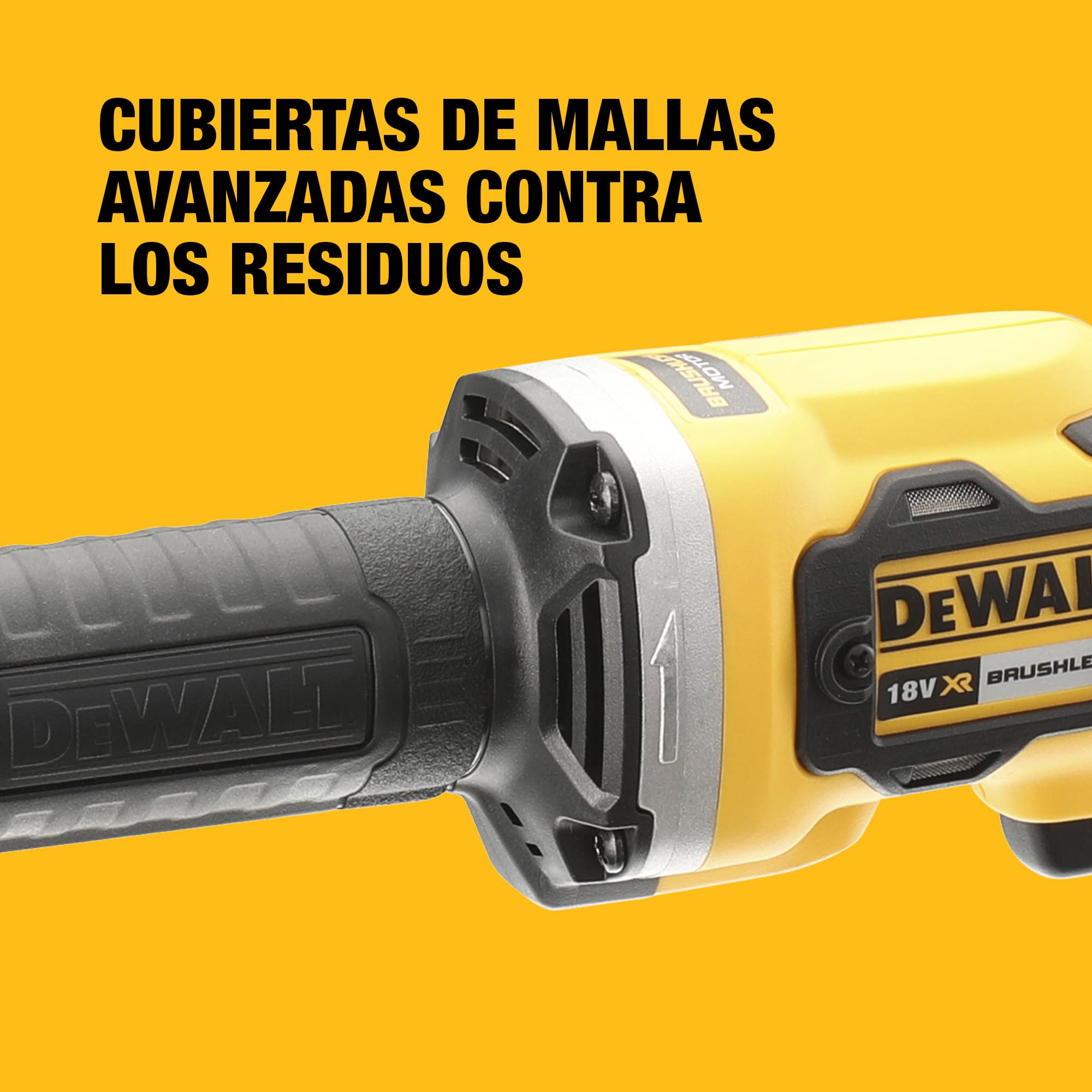 DEWALT Esmeriladora recta sin escobillas 18V XR, solo herramienta, DCG426N-XJ