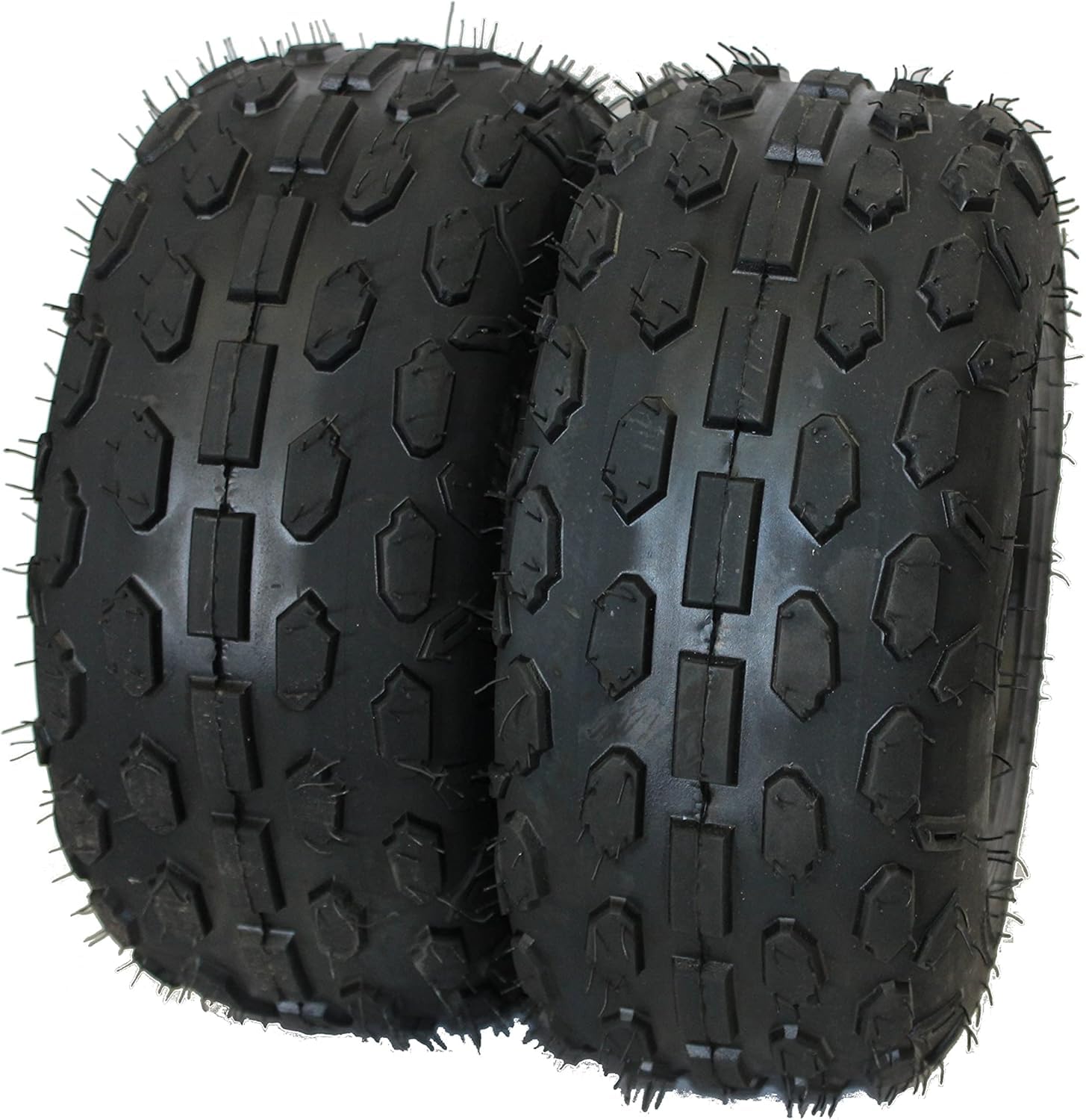 COPPIA GOMMA DA 6 POLLICI PER MINI QUAD ATV 145X70-6' Tacchettate